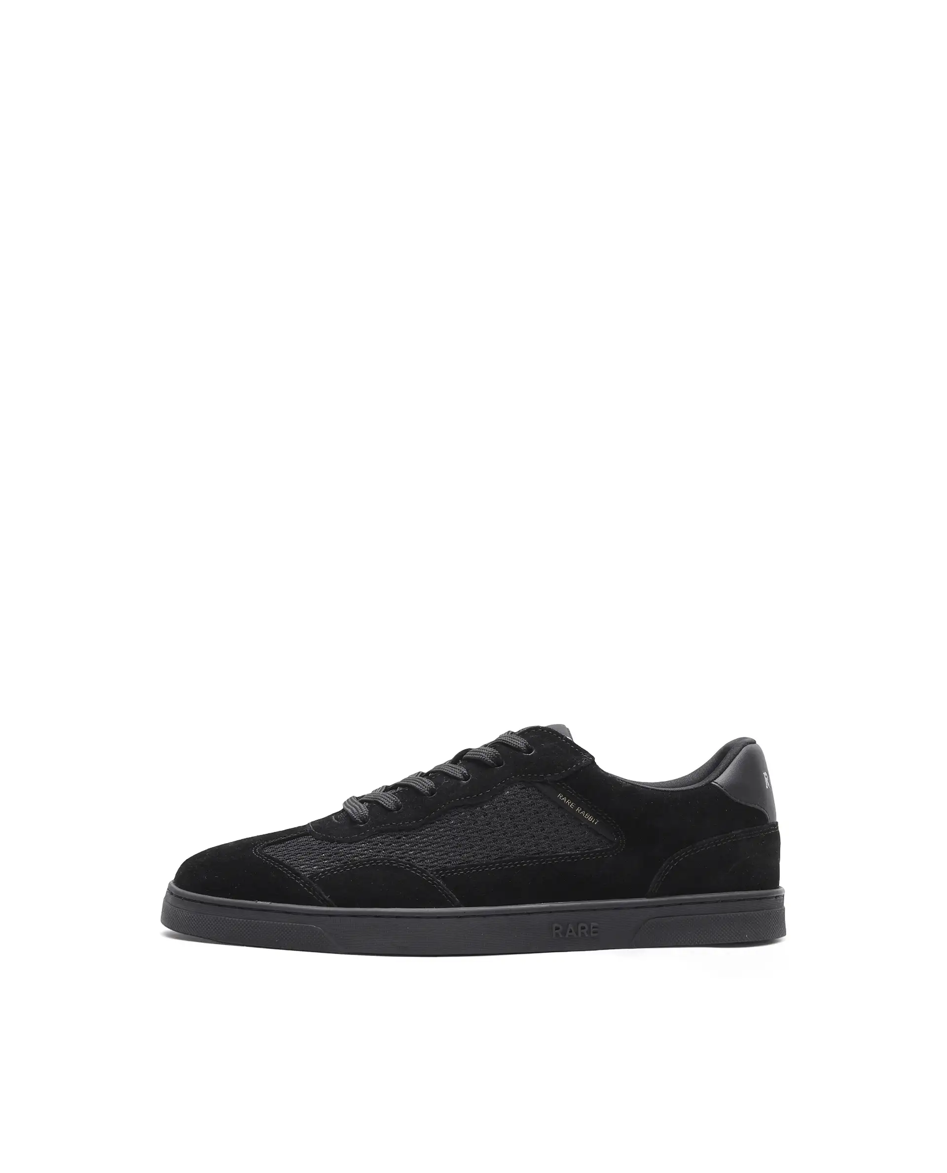 Rare Rabbit Men's Zibot Black Suede Sneaker - Image 9