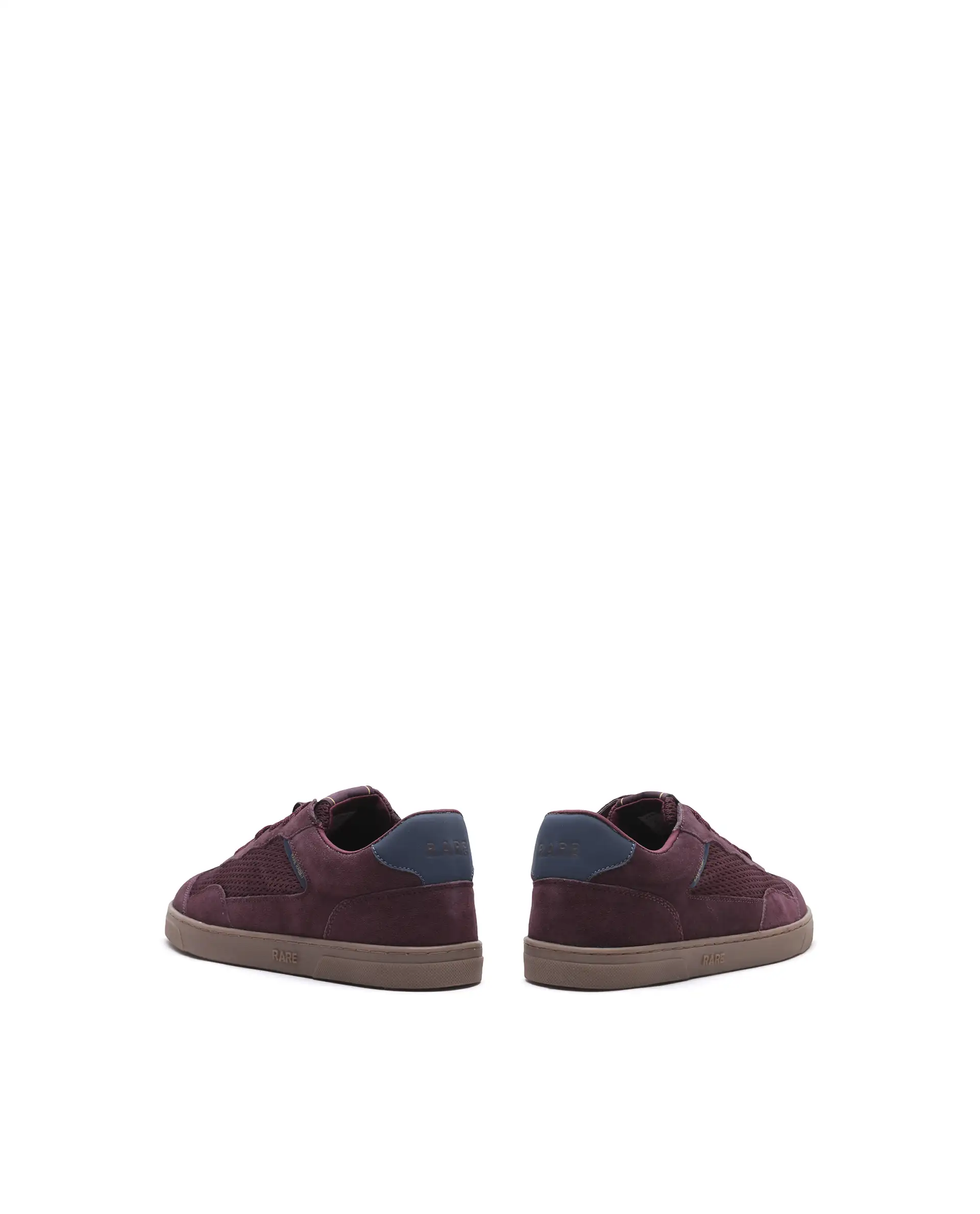 Rare Rabbit Men's Zibot Burgundy Suede Sneaker - Image 8