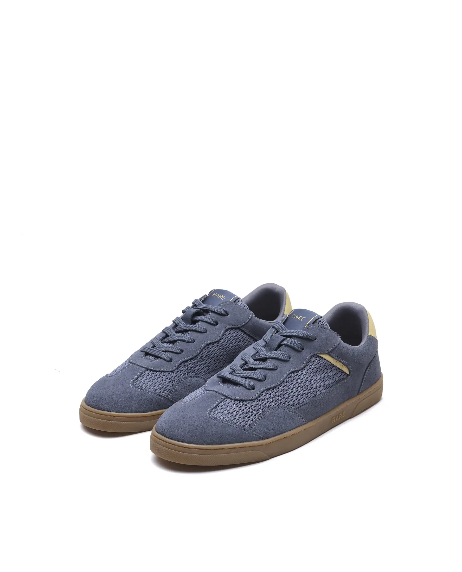 Rare Rabbit Men's Zibot Light Purple Suede Sneaker - Image 4