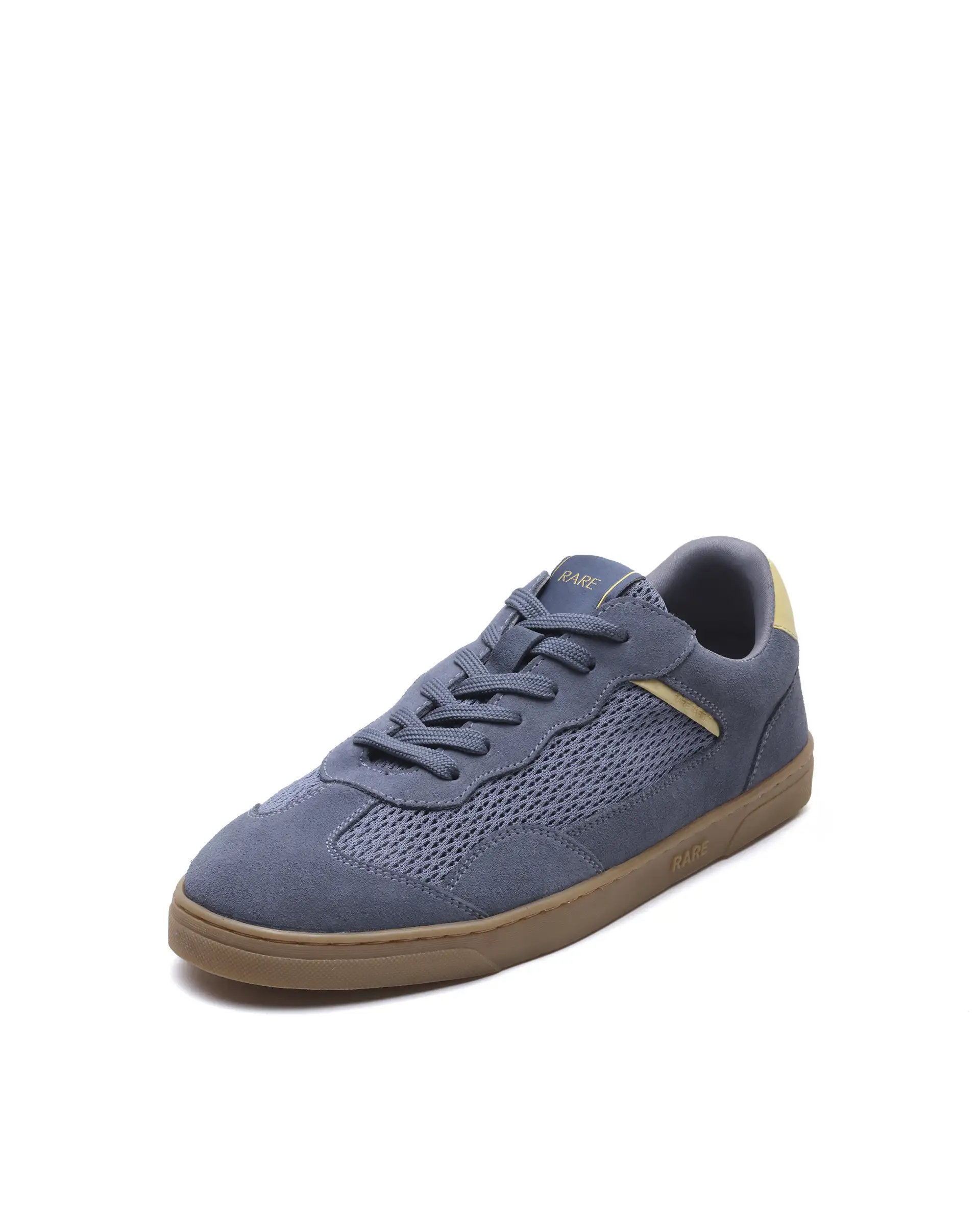 Rare Rabbit Men's Zibot Light Purple Suede Sneaker - Image 7
