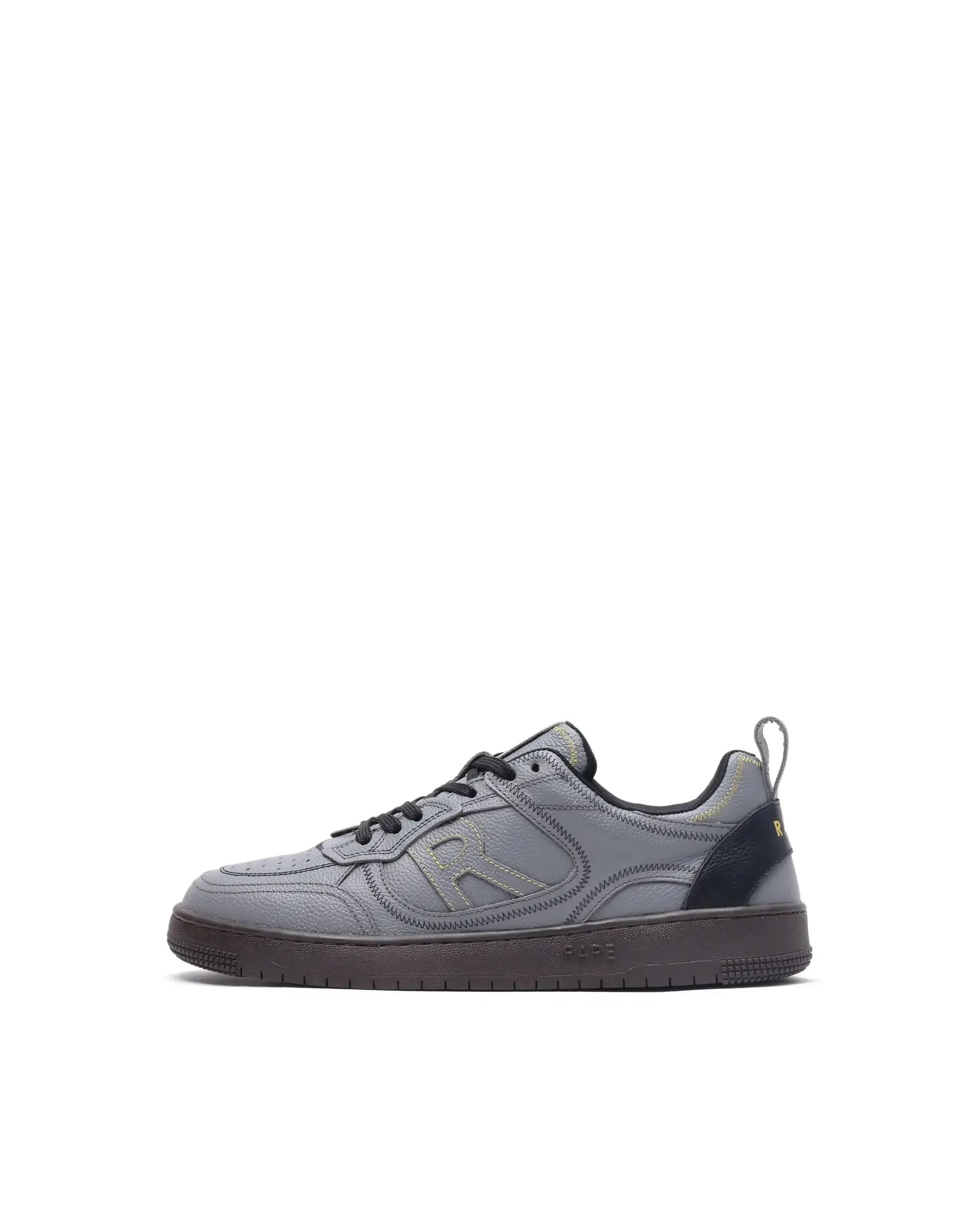 Rare Rabbit Men Zion Grey Lace-Up Closure Sneaker
