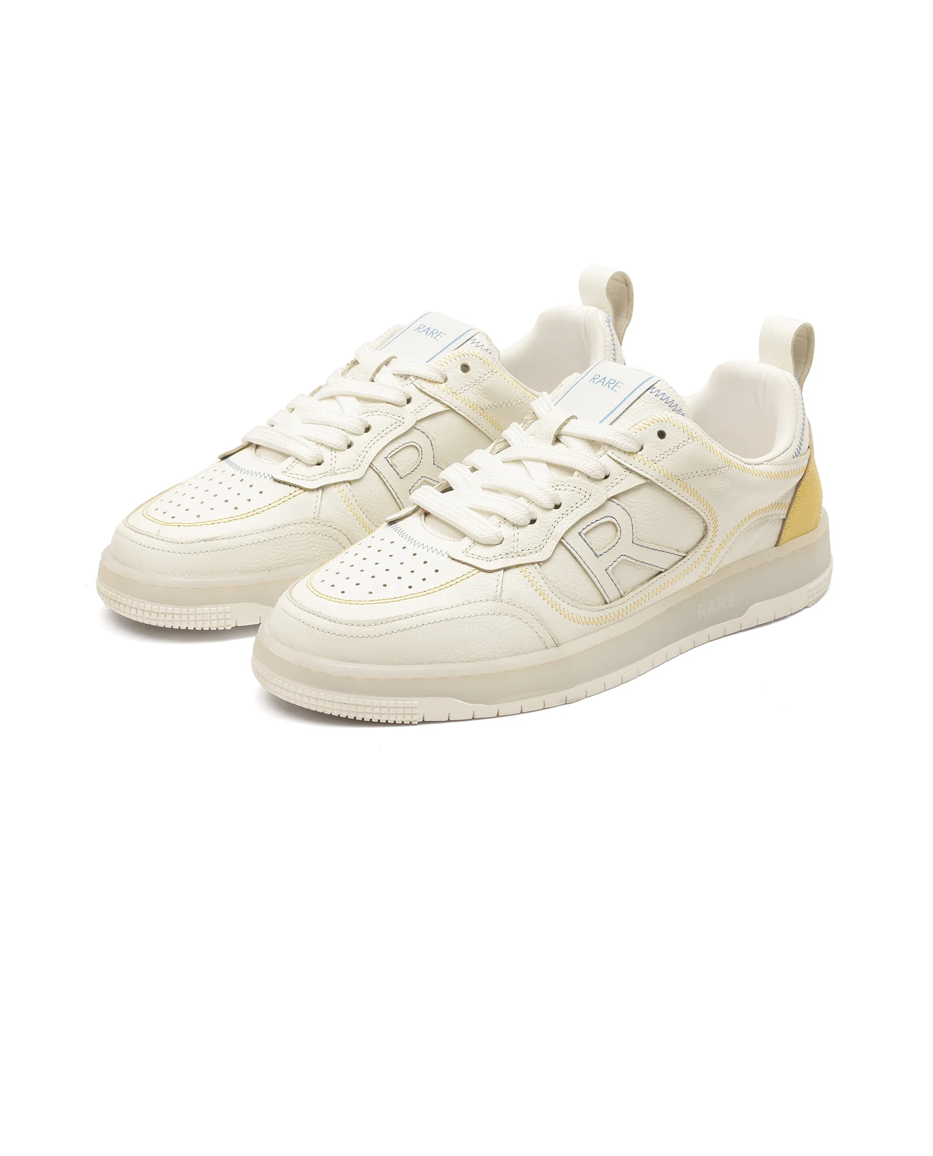 Rare Rabbit Men Zion White Lace-Up Closure Shoes - Image 3