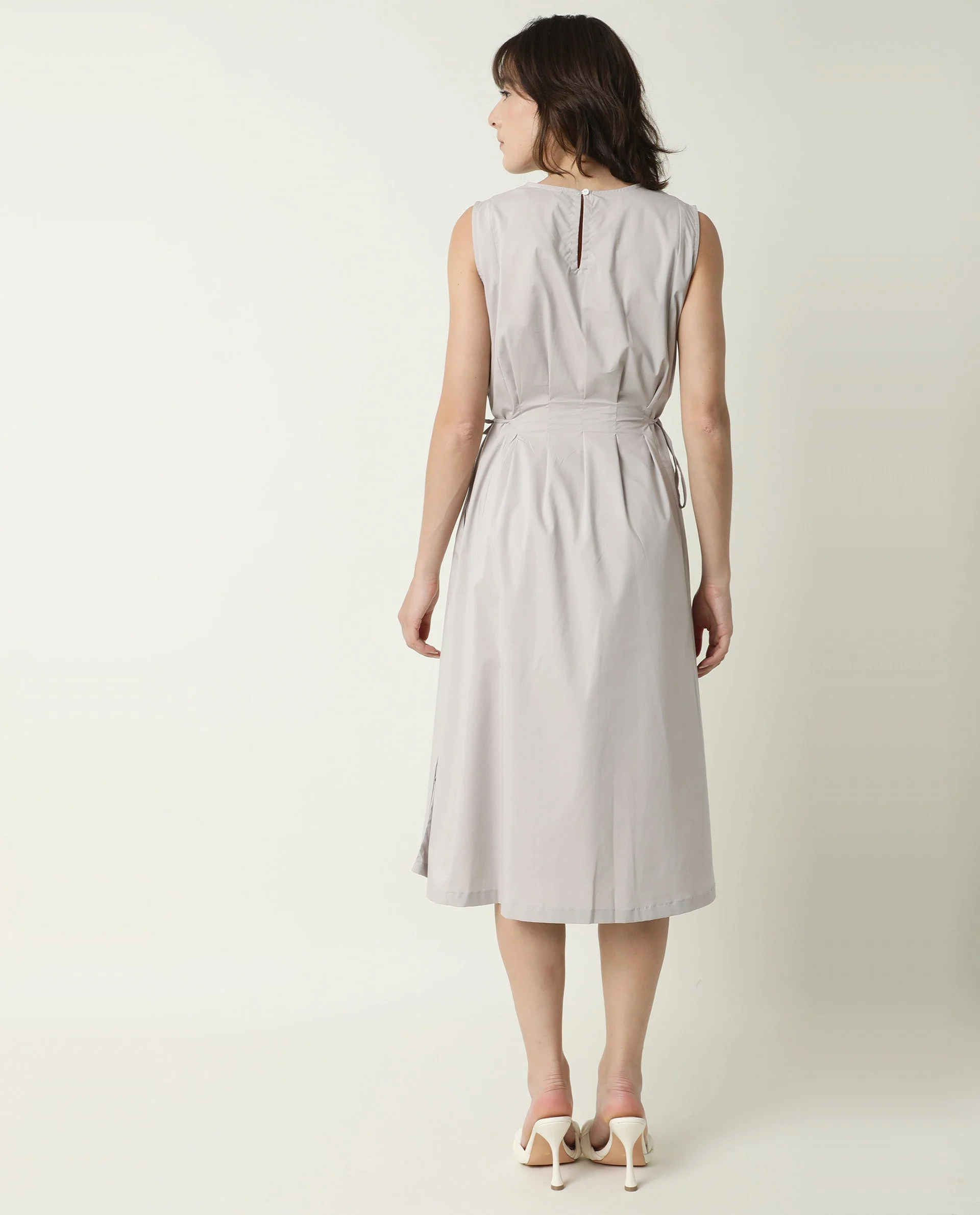 Rareism Women's Zippo Grey Dress - Image 10