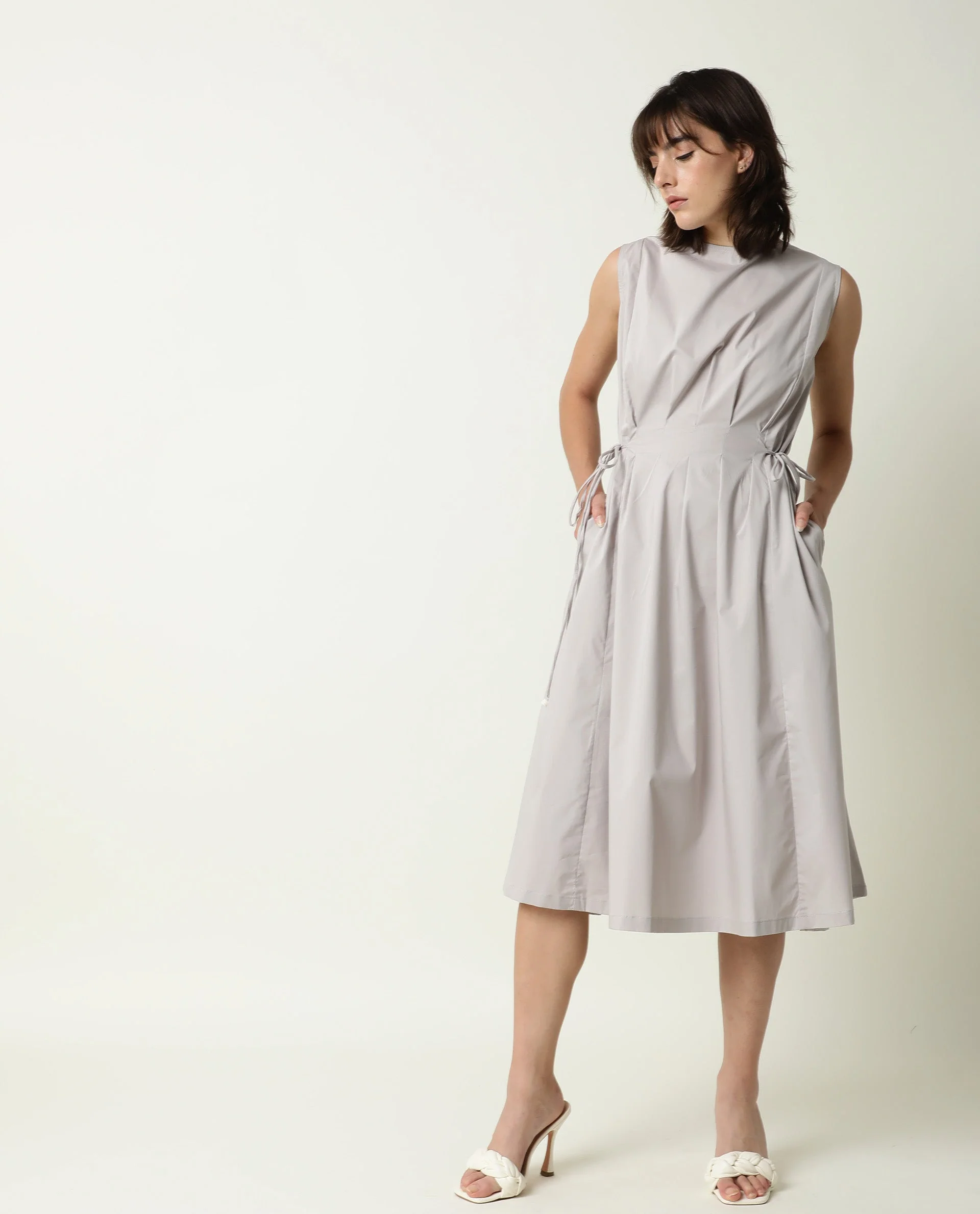 Rareism Women's Zippo Grey Dress - Image 2