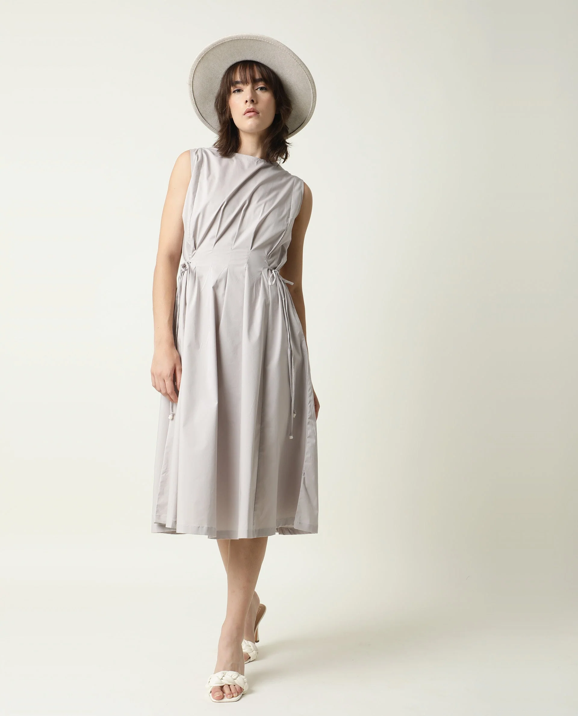 Rareism Women's Zippo Grey Dress - Image 4