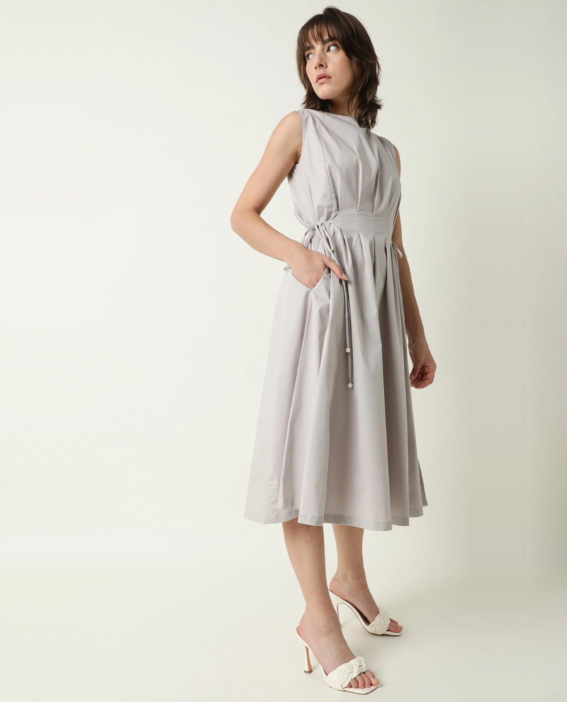 Rareism Women's Zippo Grey Dress - Image 5