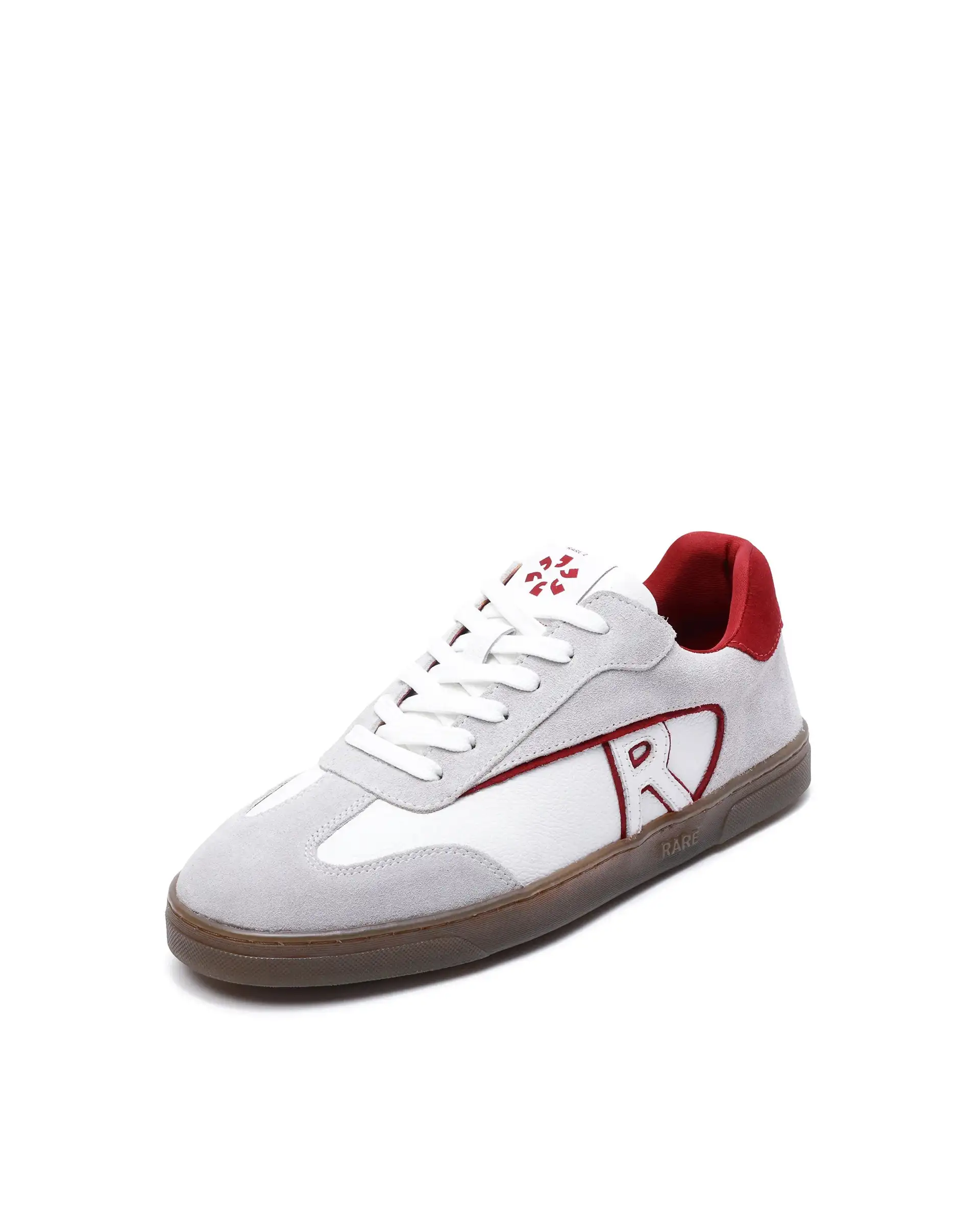 Rare Rabbit Men's Zoop Maroon Leather Lace-Up Closure Sneaker - Image 5