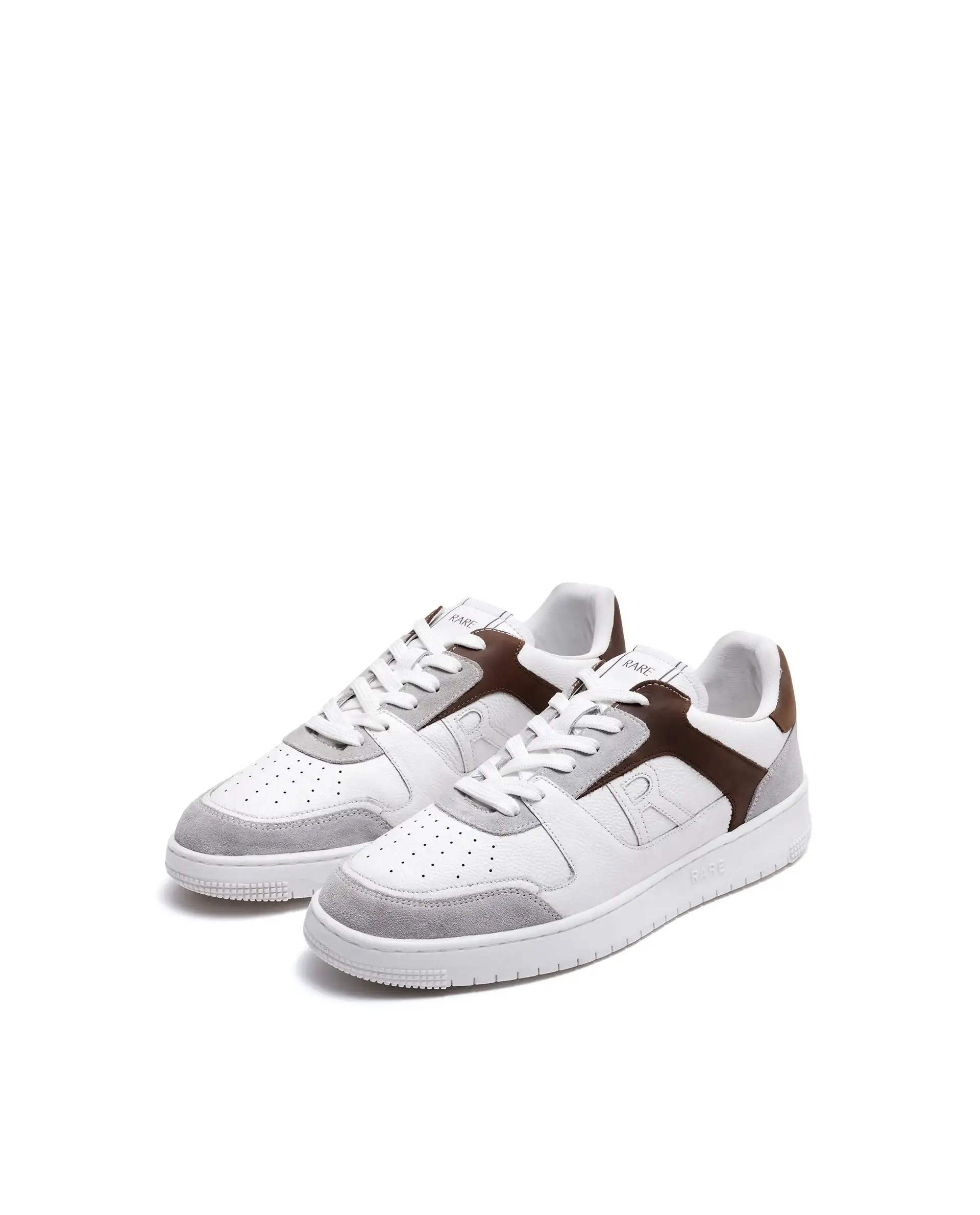 Rare Rabbit Men's Zouk Brown Lace-Up Closure Sneaker - Image 3