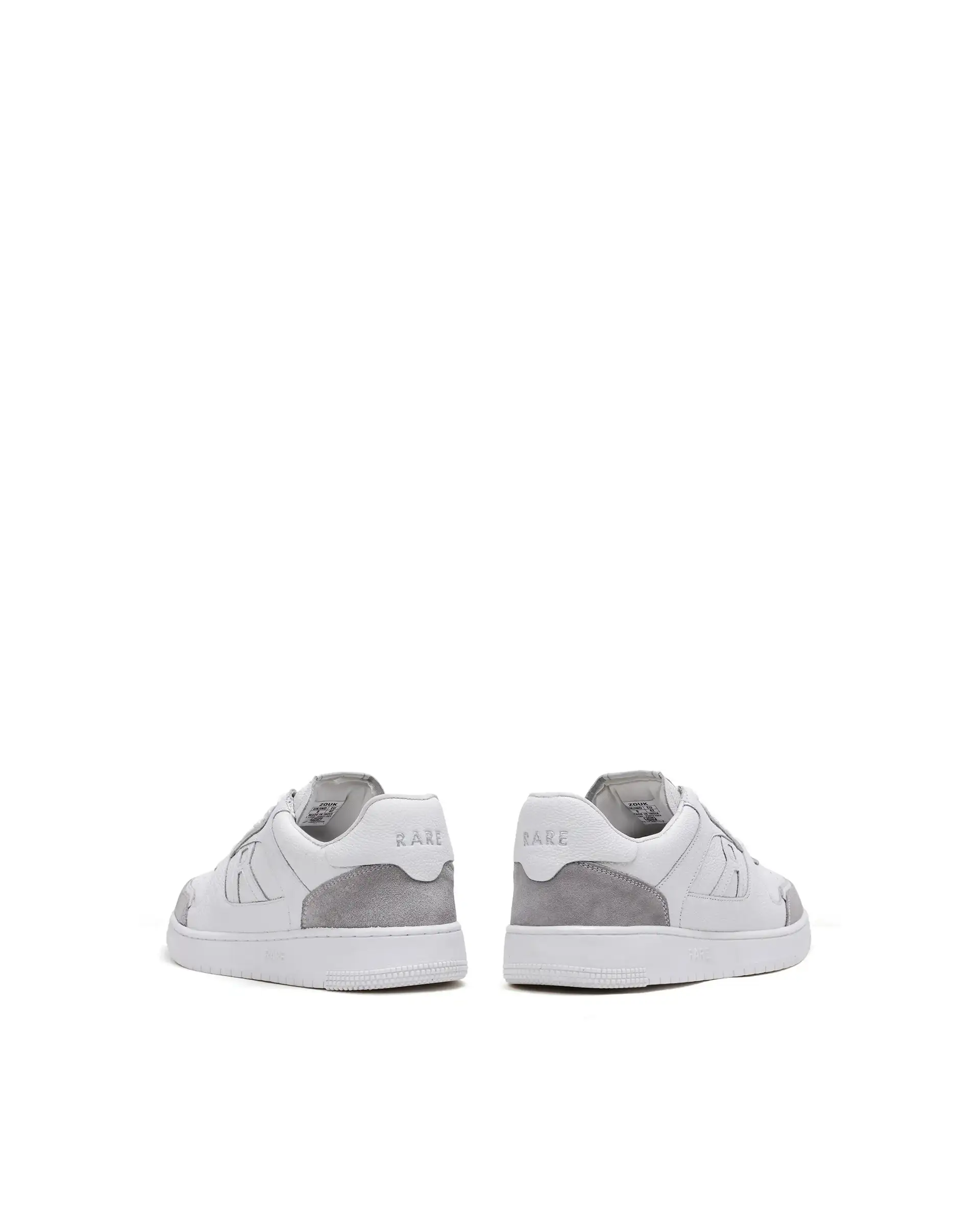 Rare Rabbit Men Zouk White Leather Lace-Up Closure Sneakers - Image 5