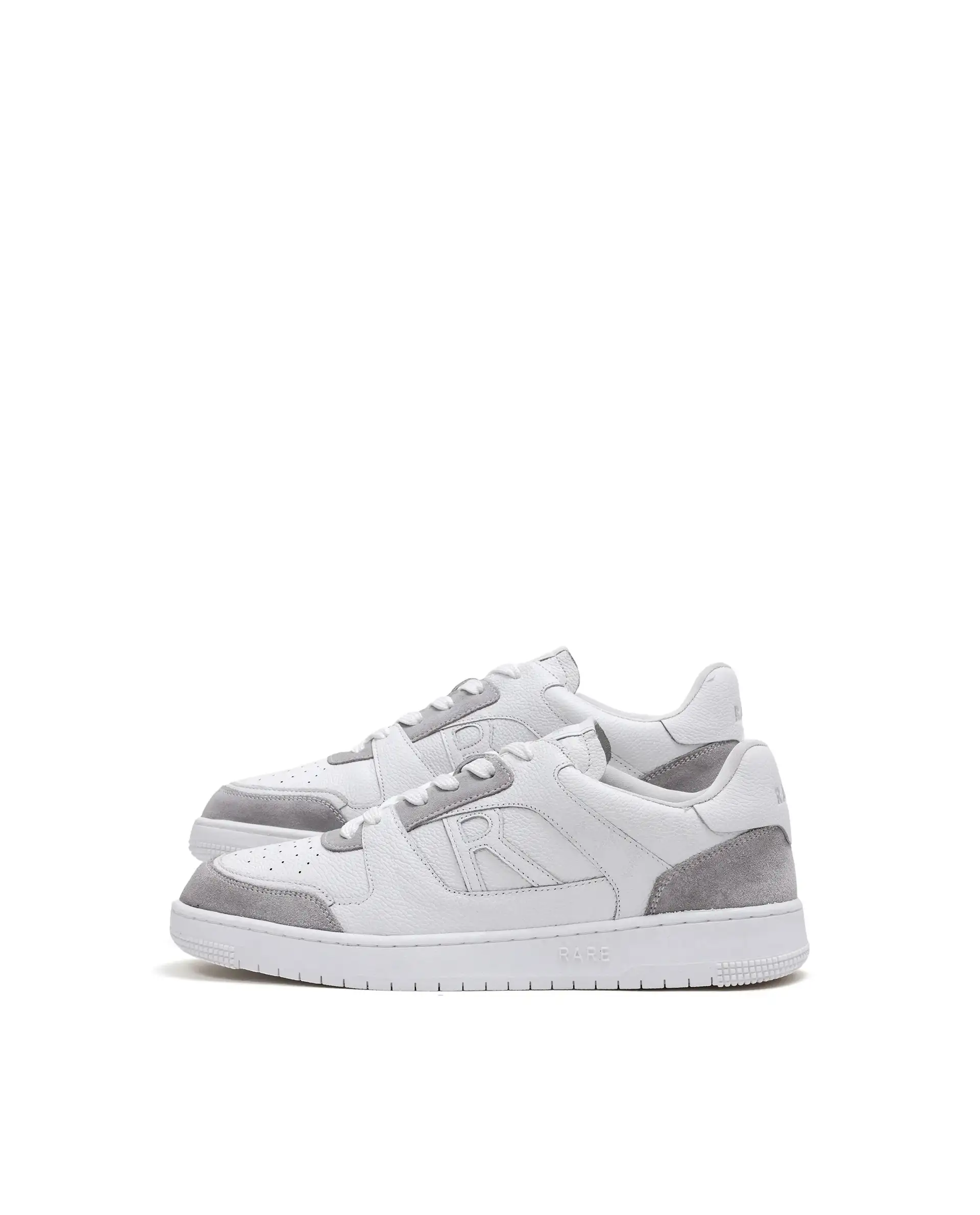 Rare Rabbit Men Zouk White Leather Lace-Up Closure Sneakers - Image 6