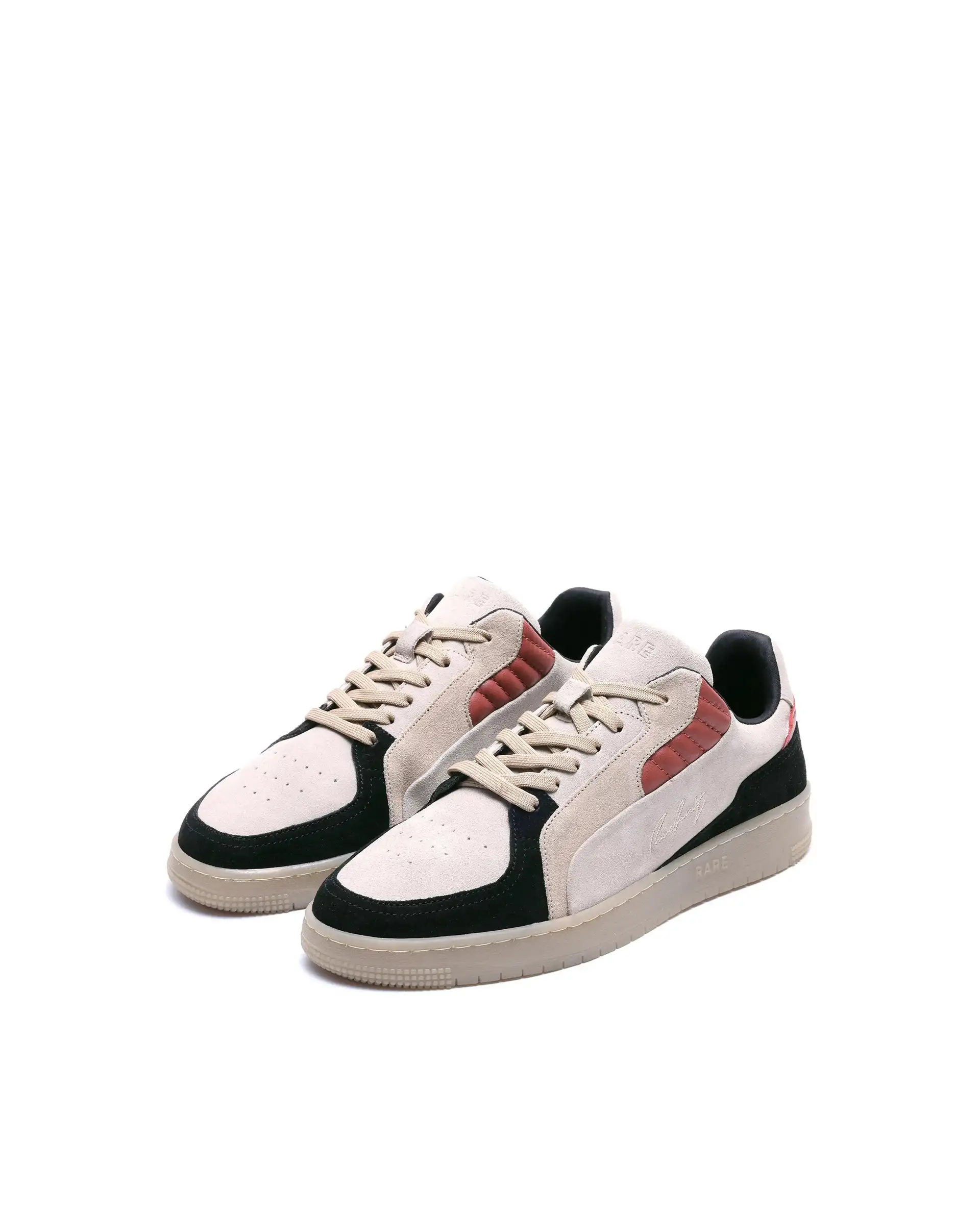 Rare Rabbit Men's Zwag Beige Suede Sneaker - Image 3