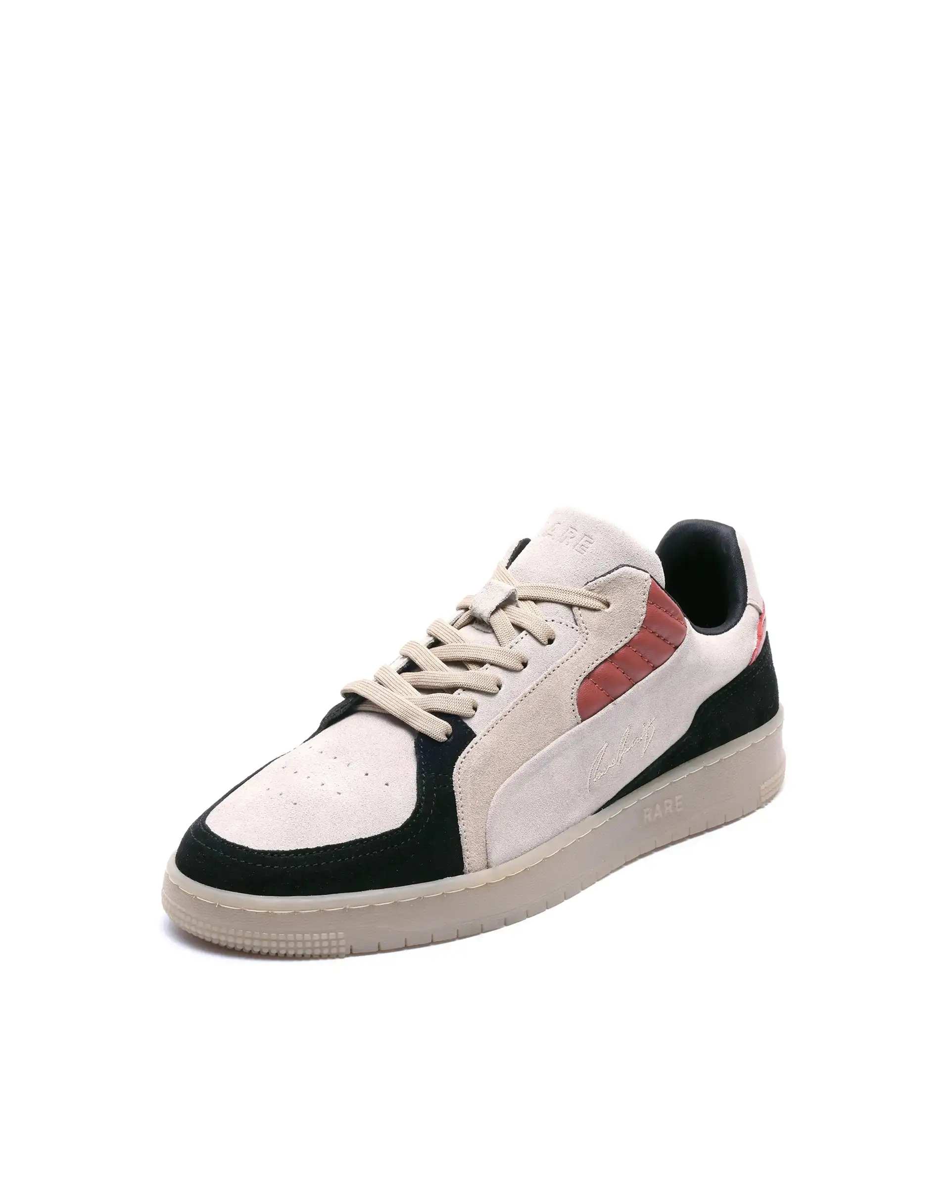 Rare Rabbit Men's Zwag Beige Suede Sneaker - Image 7