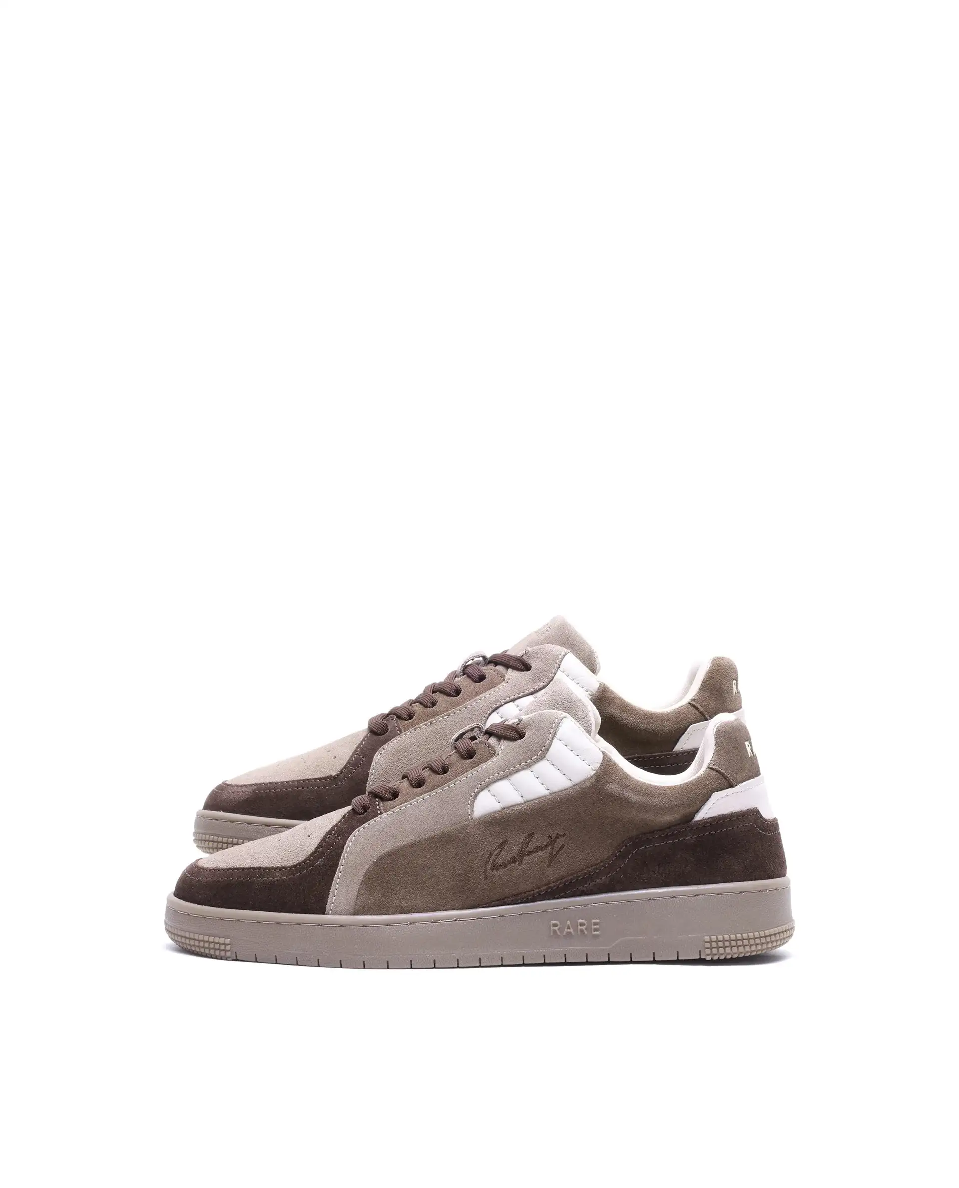 Rare Rabbit Men's Zwag Brown Suede Sneaker - Image 6