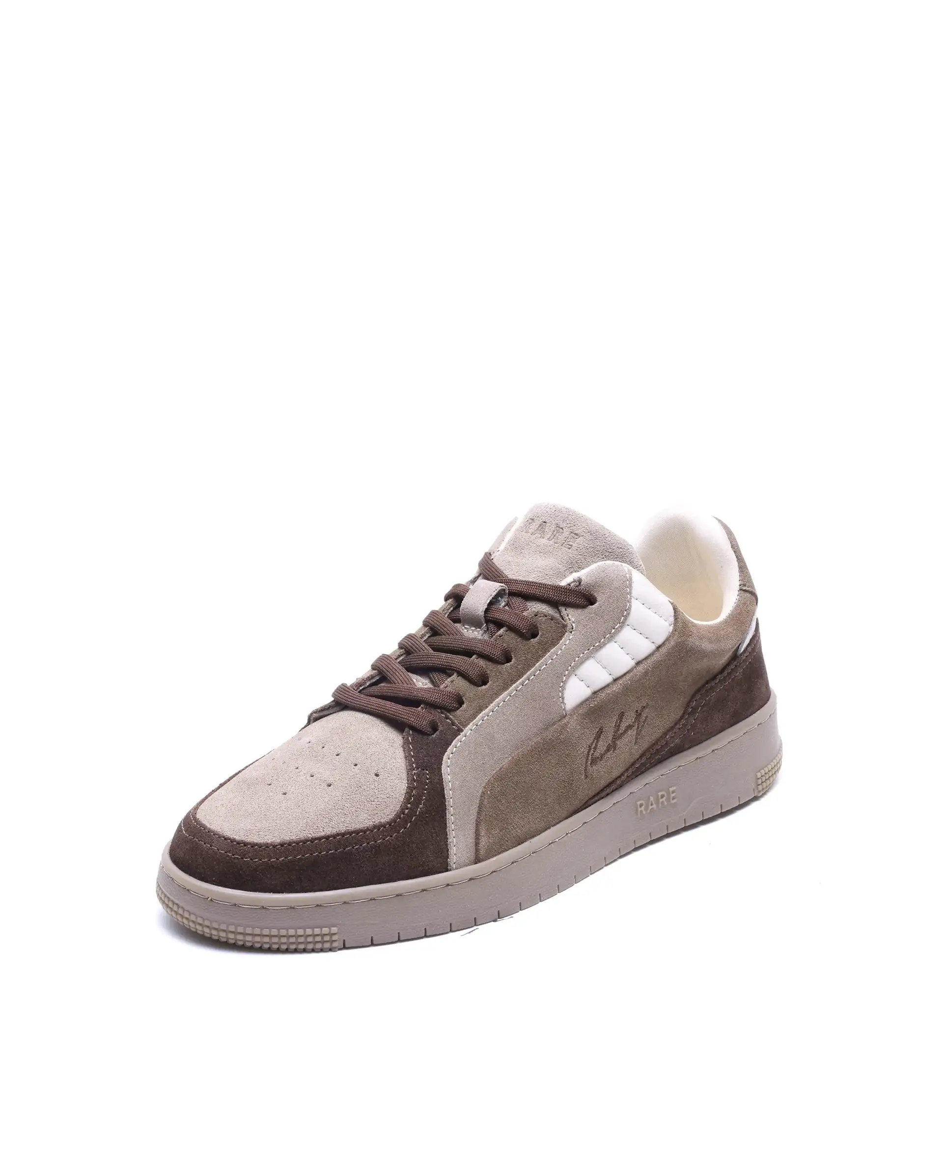 Rare Rabbit Men's Zwag Brown Suede Sneaker - Image 7