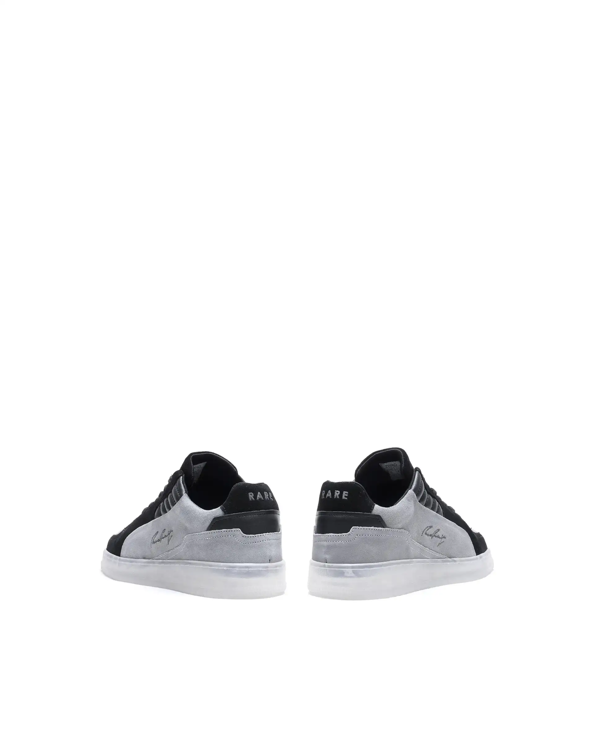 Rare Rabbit Men's Zwag Grey Suede Sneaker - Image 4