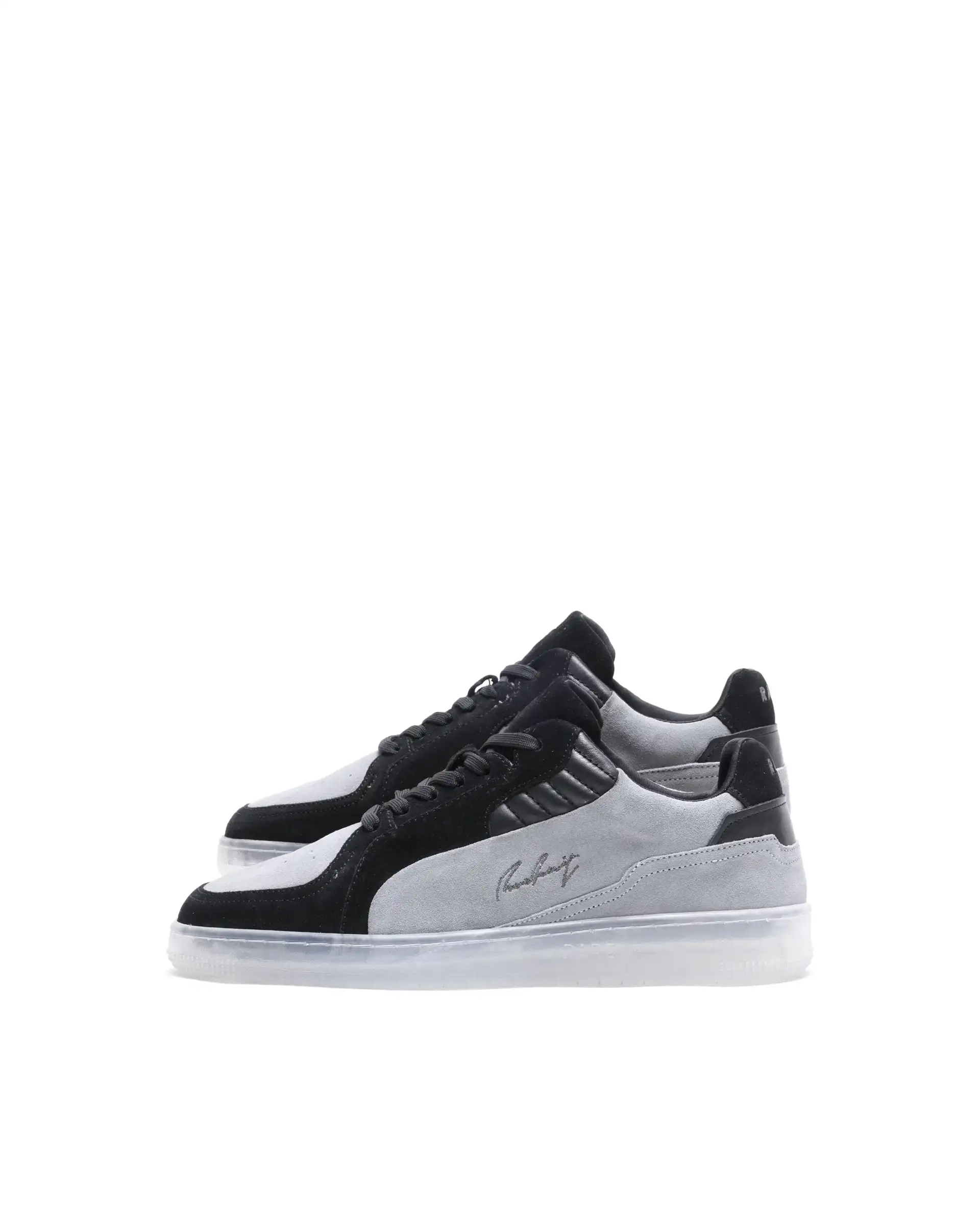 Rare Rabbit Men's Zwag Grey Suede Sneaker - Image 6